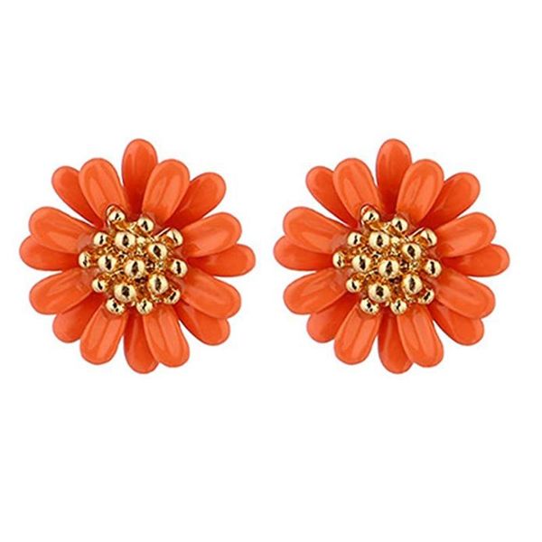 women's fashion flower pattern stud earrings individual colorful accessories earrings stylish simple jewelry earring mujer l0318, Golden;silver
women's fashion flower pattern stud earrings individual colorful accessories earrings stylish simple jewelry earring mujer l0318, Golden;silver