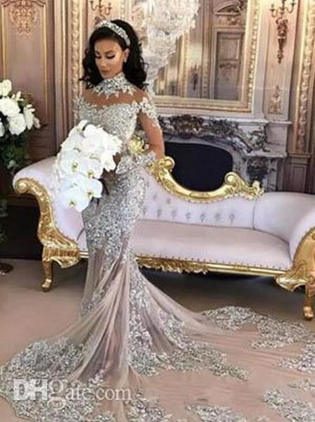 luxury 2019 new sheer tulle evening gown beaded lace appliques high neck illusion long sleeves champagne mermaid engagement formal dress, Black;red
luxury 2019 new sheer tulle evening gown beaded lace appliques high neck illusion long sleeves champagne mermaid engagement formal dress, Black;red