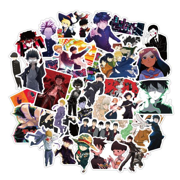 50 pcs mob psycho 100 new anime waterproof stickers for skateboard suitcase phone lapluggage sticker
50 pcs mob psycho 100 new anime waterproof stickers for skateboard suitcase phone lapluggage sticker