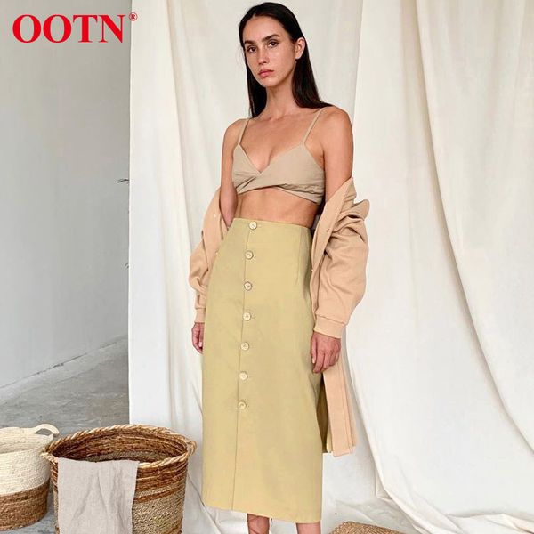 ootn winter autumn elegant high waist long skirts women office skirt single breasted casual khaki midi skirt ladies button 2019, Black
ootn winter autumn elegant high waist long skirts women office skirt single breasted casual khaki midi skirt ladies button 2019, Black