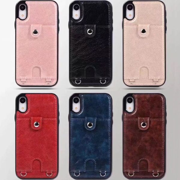 for iphone xs max xr 8 7 6 plus wallet cell phone case with laryand for pu leather cases wallet back cover pouch with card slot 100pcs
for iphone xs max xr 8 7 6 plus wallet cell phone case with laryand for pu leather cases wallet back cover pouch with card slot 100pcs