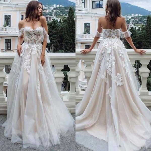 2020 country bohemian wedding dresses off the shoulder appliques a line backless western garden bride wedding robe de soriee bc2949
2020 country bohemian wedding dresses off the shoulder appliques a line backless western garden bride wedding robe de soriee bc2949