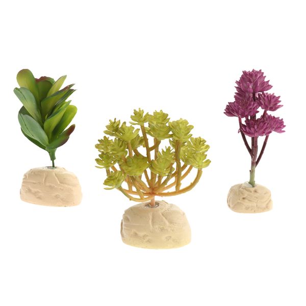 3pcs plastic terrarium lifelike plant decorative ornament for reptile
3pcs plastic terrarium lifelike plant decorative ornament for reptile
