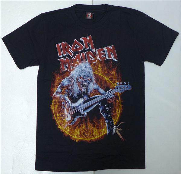 official iron maiden t shirt trooper album cover band logo mens cotton shirts short sleeve t01101, White
official iron maiden t shirt trooper album cover band logo mens cotton shirts short sleeve t01101, White