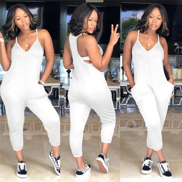 summer sashes skinny womens jumpsuits colorful mid waist bodysuit casual ins style female clothing, Black;white
summer sashes skinny womens jumpsuits colorful mid waist bodysuit casual ins style female clothing, Black;white