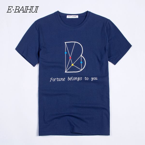 e-baihui men t-shirts 100% cotton new 2019 original casual short sleeve letter print fashion men t-shirts t-039, White;black
e-baihui men t-shirts 100% cotton new 2019 original casual short sleeve letter print fashion men t-shirts t-039, White;black