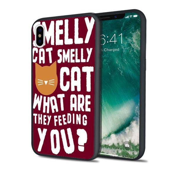 capa luxury smiley cat quotes phone case for iphone 11 pro xs max xr 8 7 6s plus 5s se 5 case black soft silicone tpu cover
capa luxury smiley cat quotes phone case for iphone 11 pro xs max xr 8 7 6s plus 5s se 5 case black soft silicone tpu cover
