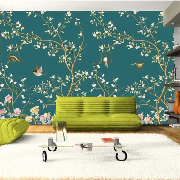 mural custom wallpaper 3d murals new chinese large-scale hand-painted flowers and birds peony mural tv background wall paper
mural custom wallpaper 3d murals new chinese large-scale hand-painted flowers and birds peony mural tv background wall paper