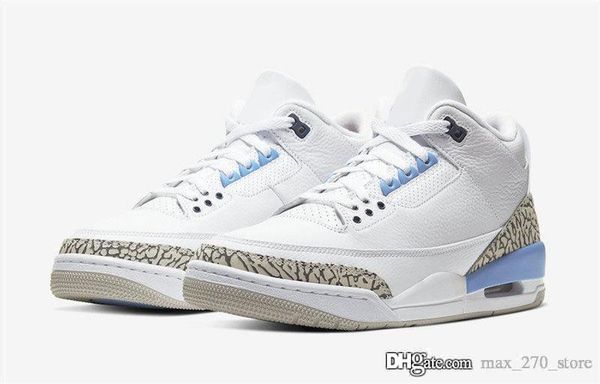 2020 authentic air 3 unc retro basketball shoes for men white valor blue tech grey white cement sneakers sports ct8532-104 with original box
2020 authentic air 3 unc retro basketball shoes for men white valor blue tech grey white cement sneakers sports ct8532-104 with original box