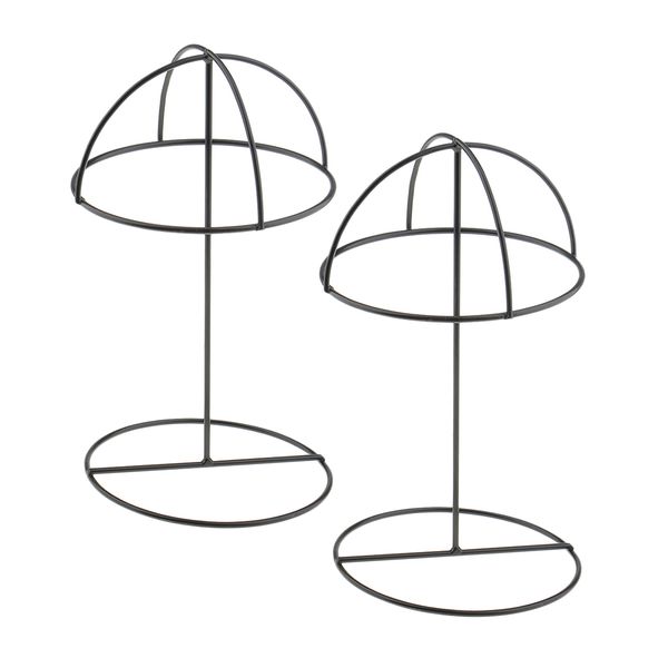 2 pieces tanding black metal hat rack / wig holder storage display stand baseball hats display rack for salon home shop
2 pieces tanding black metal hat rack / wig holder storage display stand baseball hats display rack for salon home shop