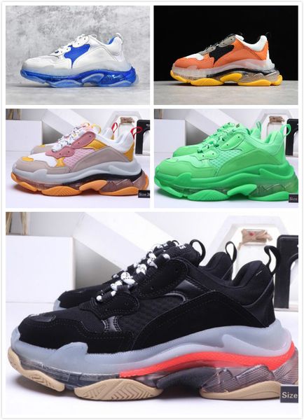 2019 color triple green retro pari neaker men women de igner hoe fa hion outdoor old grandpa luxury trainer 35 45
2019 color triple green retro pari neaker men women de igner hoe fa hion outdoor old grandpa luxury trainer 35 45