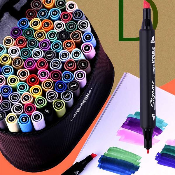 mg 80 colors dual tips marker pens alcohol based for drawing design scrawl highlighter animation
mg 80 colors dual tips marker pens alcohol based for drawing design scrawl highlighter animation