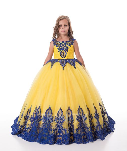 bright yellow blue jewel applique girl' pageant dresses flower girl dresses holidays/birthday skirt princess skirt custom size 2-14 f1, White;red
bright yellow blue jewel applique girl' pageant dresses flower girl dresses holidays/birthday skirt princess skirt custom size 2-14 f1, White;red
