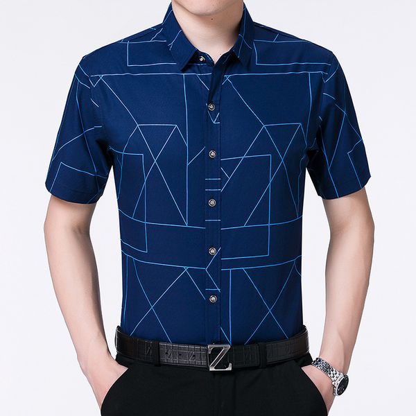 the new summer middle-aged men short sleeved shirt mens fashion business dp mercerized cotton shirt, White;black
the new summer middle-aged men short sleeved shirt mens fashion business dp mercerized cotton shirt, White;black