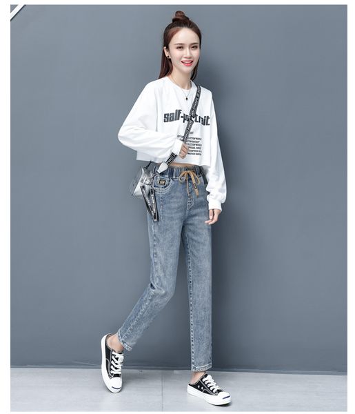 jin yi lai french chic new age season fashion trousers drape tall thin fashion femal office and leisure solid color, Blue
jin yi lai french chic new age season fashion trousers drape tall thin fashion femal office and leisure solid color, Blue