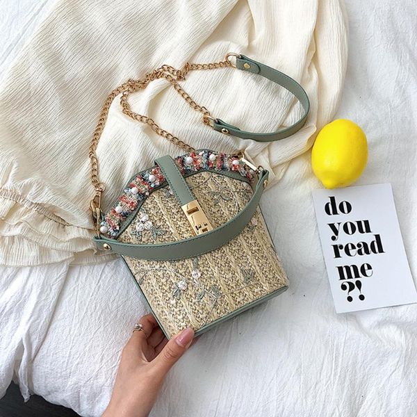 38# bags for women 2020 new shoulder bag fashion women beach lace embroid straw bucket bag burlap square messenger
38# bags for women 2020 new shoulder bag fashion women beach lace embroid straw bucket bag burlap square messenger