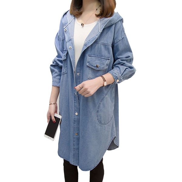oversized trench coat spring autumn women's loose simple fashion dark buckle wild hooded mid-length denim windbreaker d309, Tan;black
oversized trench coat spring autumn women's loose simple fashion dark buckle wild hooded mid-length denim windbreaker d309, Tan;black