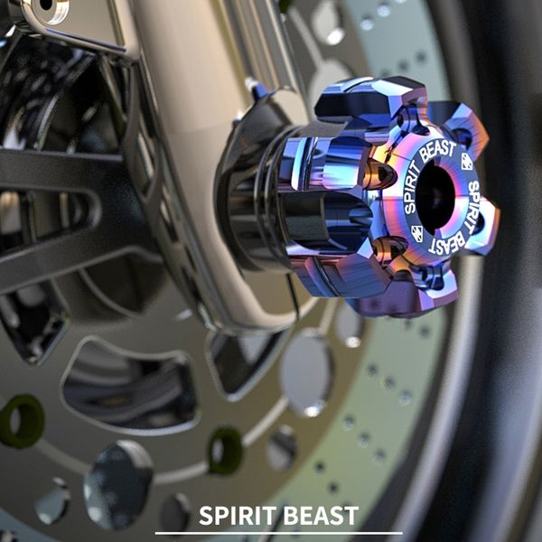 spirit beast scooter motorcycle burn titanium front axle front wheel sliders for yamaha xmax forza cbr300 cbr1000
spirit beast scooter motorcycle burn titanium front axle front wheel sliders for yamaha xmax forza cbr300 cbr1000