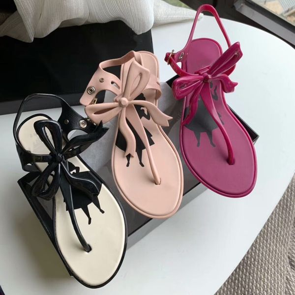 2019 Summer fashion Women jelly shoes Butterfly-knot toe sandals Fashion sandals Pumps size EU 36 to 41
2019 Summer fashion Women jelly shoes Butterfly-knot toe sandals Fashion sandals Pumps size EU 36 to 41