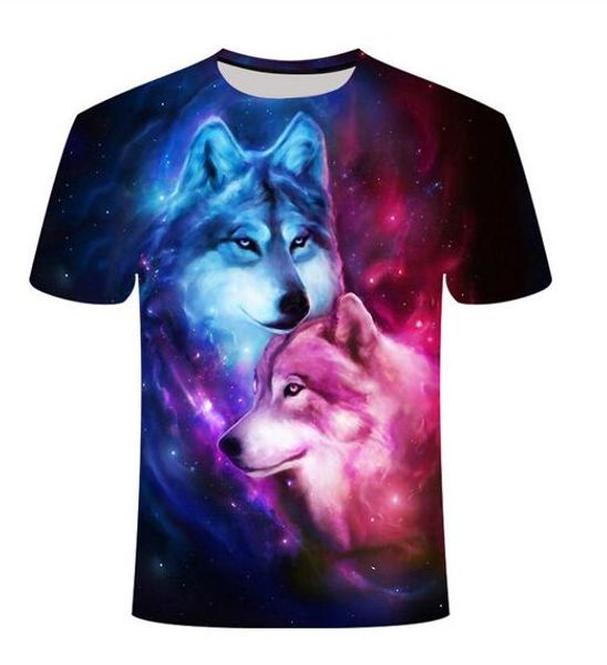 new fashion mens/womans wolf t-shirt summer style funny 3d print casual t-shirt plus size aa04, White;black
new fashion mens/womans wolf t-shirt summer style funny 3d print casual t-shirt plus size aa04, White;black