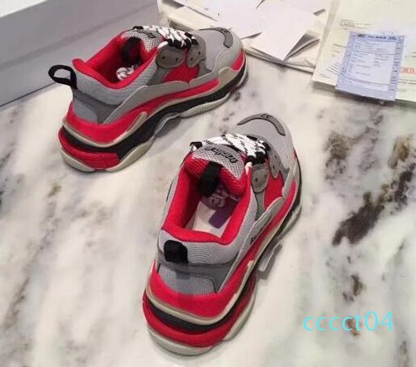 2020 fashion crystal bottom paris 17fw triple s mens designer sneakers vintage dad platform women luxury casual sports trainers ct04, Black
2020 fashion crystal bottom paris 17fw triple s mens designer sneakers vintage dad platform women luxury casual sports trainers ct04, Black