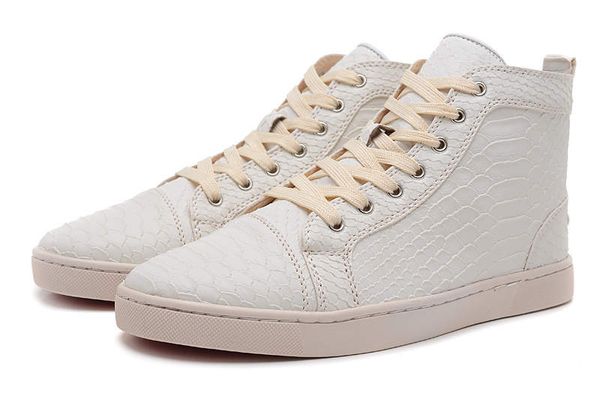 2019 new designer high help flats casual shoes red bottom luxury mens and womens party lovers leather sneakers zapatos size 35-46
2019 new designer high help flats casual shoes red bottom luxury mens and womens party lovers leather sneakers zapatos size 35-46