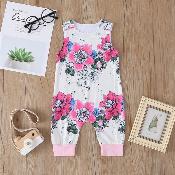 3-18m infant baby girl floral print one-piece rompers sleeveless trousers romper playsuit toddler baby romper casual playsuit, Blue
3-18m infant baby girl floral print one-piece rompers sleeveless trousers romper playsuit toddler baby romper casual playsuit, Blue