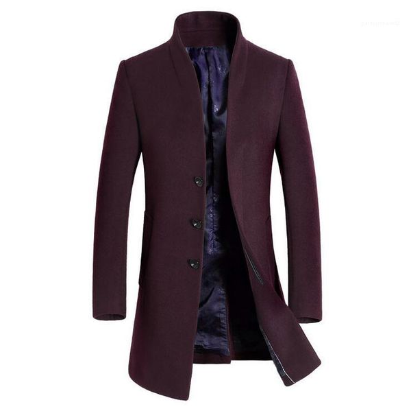 wool long slim fit casual coat jacket outerwear men winter blends autumn designer coats, Black
wool long slim fit casual coat jacket outerwear men winter blends autumn designer coats, Black