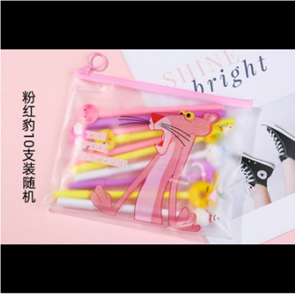creative zipper bag containing 20 girls heart cartoon neuter pen set student neuter pen stationery wholesale
creative zipper bag containing 20 girls heart cartoon neuter pen set student neuter pen stationery wholesale
