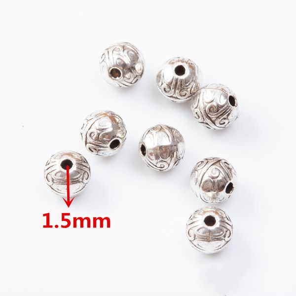 100pcs 7*6mm vintage bronze antique silver small hole round spacer beads ser charms loose beads diy beaded jewelry making, Blue;slivery
100pcs 7*6mm vintage bronze antique silver small hole round spacer beads ser charms loose beads diy beaded jewelry making, Blue;slivery