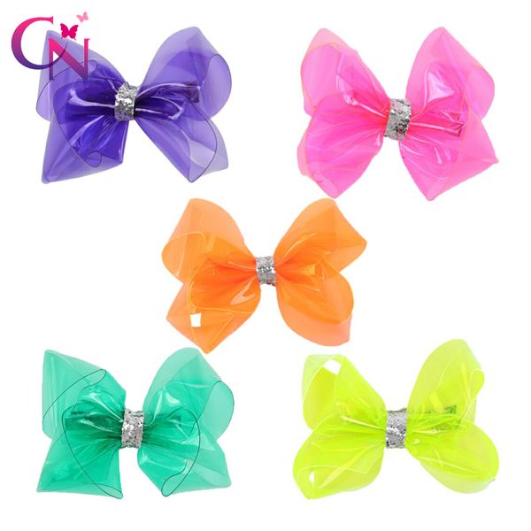 cn 5 pcs/lots 4"waterproof jelly bows hair bows with clips for girls kids glitter knot pool solid hairpins hair accessories, Slivery;white
cn 5 pcs/lots 4"waterproof jelly bows hair bows with clips for girls kids glitter knot pool solid hairpins hair accessories, Slivery;white