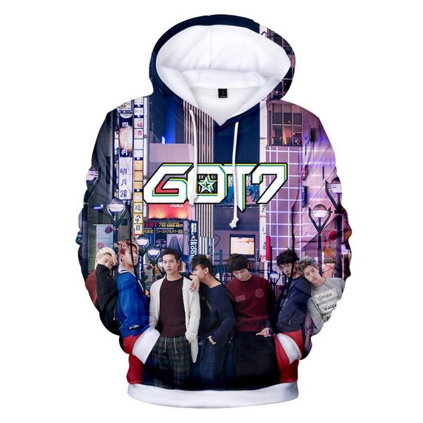 got7 hoodies autumn winter fashion casual pullovers korean k- sweatshirt cool and funny hip hop long sleeve hooded sweatshirt, Black
got7 hoodies autumn winter fashion casual pullovers korean k- sweatshirt cool and funny hip hop long sleeve hooded sweatshirt, Black