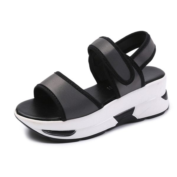women's chunky sandals 2019 summer high heels casual beach sandal female shoes hook & loop woman platform sandals summer shoes, Black
women's chunky sandals 2019 summer high heels casual beach sandal female shoes hook & loop woman platform sandals summer shoes, Black