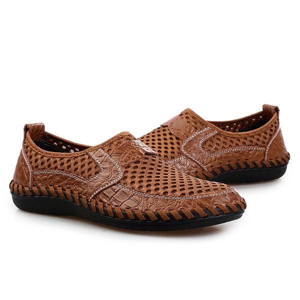 summer breathable mesh mens loafers casual genuine leather slip on brand fashion shoes man soft comfortable zapatillas hombre, Black
summer breathable mesh mens loafers casual genuine leather slip on brand fashion shoes man soft comfortable zapatillas hombre, Black
