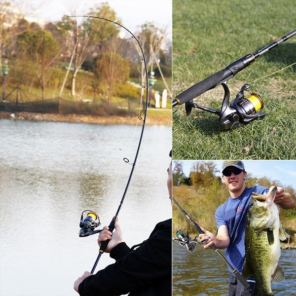 sougayilang spinning fishing rod combo carbon fiber 2.1m/2.4m fishing pole with13+1bb light weight ultra smooth fishing reel set
sougayilang spinning fishing rod combo carbon fiber 2.1m/2.4m fishing pole with13+1bb light weight ultra smooth fishing reel set