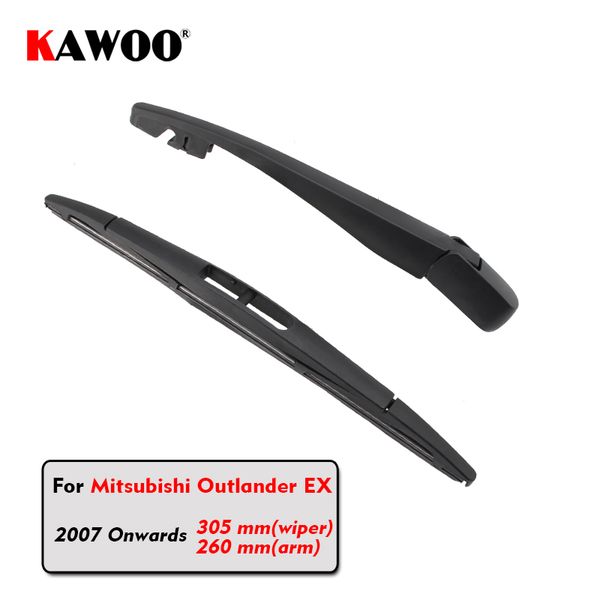 kawoo car rear wiper blade blades back window wipers arm for mitsubishi outlander ex hatchback (2007-) 305mm car accessories
kawoo car rear wiper blade blades back window wipers arm for mitsubishi outlander ex hatchback (2007-) 305mm car accessories