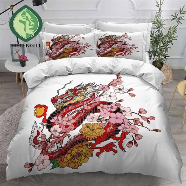helengili 3d bedding set chinese dragon print duvet cover set bedclothes with pillowcase bed home textiles #zgl09
helengili 3d bedding set chinese dragon print duvet cover set bedclothes with pillowcase bed home textiles #zgl09