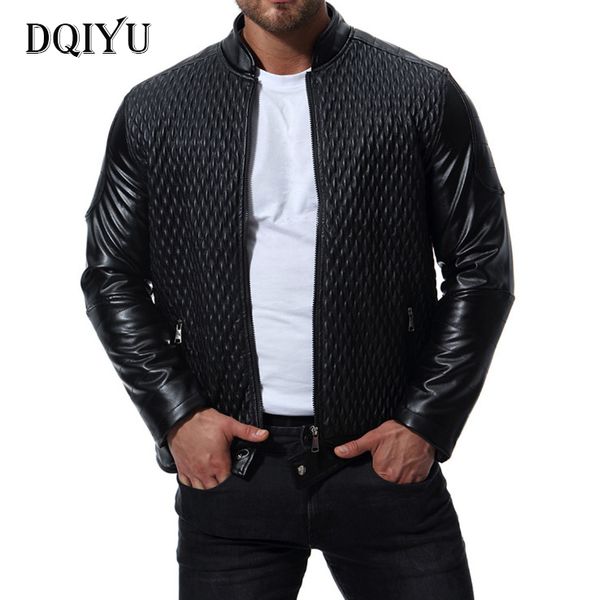 dqiyu new fashion men leather jacket europe and america handsome black biker jacket male zippers motorcycle leather coat us size
dqiyu new fashion men leather jacket europe and america handsome black biker jacket male zippers motorcycle leather coat us size