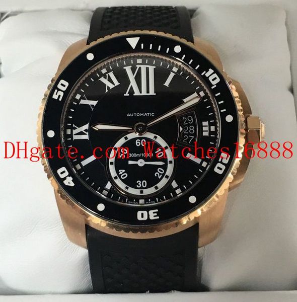 diver 18k rose gold w7100054 black dial mens machinery automatic sports wrist watches christmas gift men's watches, Slivery;brown
diver 18k rose gold w7100054 black dial mens machinery automatic sports wrist watches christmas gift men's watches, Slivery;brown