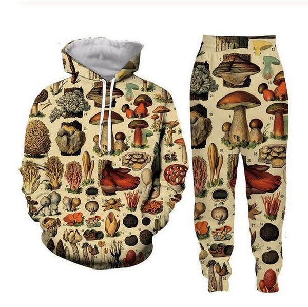 new men/womens mushroom collage funny 3d print fashion tracksuits crewneck hip hop sweatshirt and pants 2 pcs set hoodies tz14, Gray
new men/womens mushroom collage funny 3d print fashion tracksuits crewneck hip hop sweatshirt and pants 2 pcs set hoodies tz14, Gray