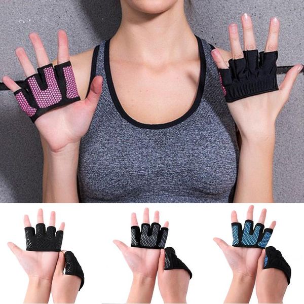 fitness gloves gym exercise training half weight lifting sport durable