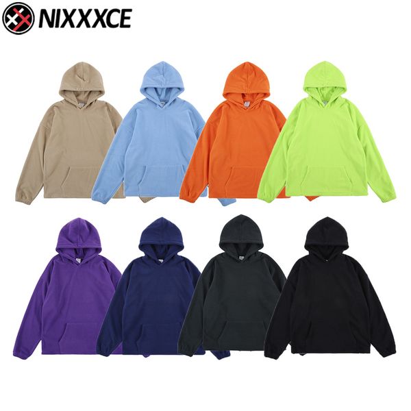 nixxxce fleece pullover hoodies men/women casual hooded streetwear sweatshirts solid color hip hop autumn winter male, Black
nixxxce fleece pullover hoodies men/women casual hooded streetwear sweatshirts solid color hip hop autumn winter male, Black