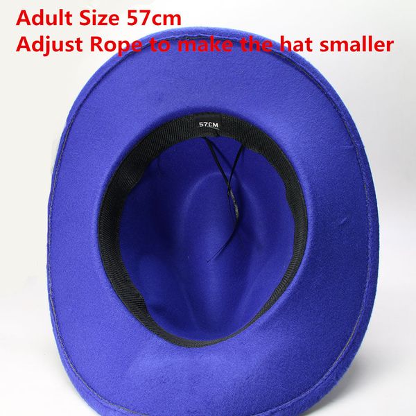 vintage parent-child women men /kid child wool wide brim cowboy western hat cowgirl bowler cap wood knitted bead band (57cm/54cm, Blue;gray
vintage parent-child women men /kid child wool wide brim cowboy western hat cowgirl bowler cap wood knitted bead band (57cm/54cm, Blue;gray