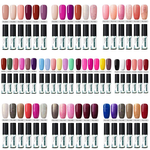 four lily 5ml nail gel polish set glitter sequins soak off uv led gel varnish long lasting color diy nail art varnish
four lily 5ml nail gel polish set glitter sequins soak off uv led gel varnish long lasting color diy nail art varnish