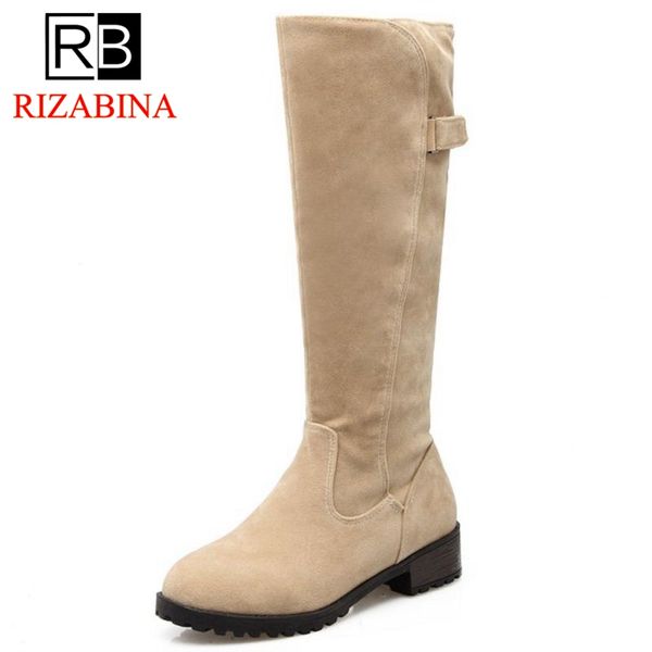 rizabina 4 colors size 34-43 women flats boots thick fur round toe metal buckle boots warm winter shoes women footwear, Black
rizabina 4 colors size 34-43 women flats boots thick fur round toe metal buckle boots warm winter shoes women footwear, Black