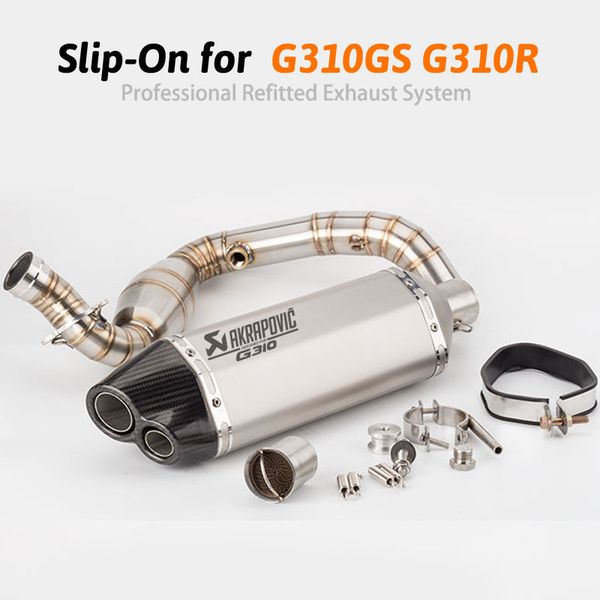 g310r g310gs motorcycle exhaust muffler pipe connecting front link pipe slip on exhaust whole set tube for g310r g310gs moto
g310r g310gs motorcycle exhaust muffler pipe connecting front link pipe slip on exhaust whole set tube for g310r g310gs moto