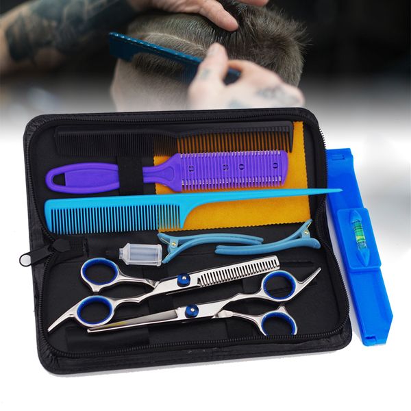 10 inch hair cutting thinning styling tool set hair scissors stainless steel salon hairdressing apron flat teeth blades
10 inch hair cutting thinning styling tool set hair scissors stainless steel salon hairdressing apron flat teeth blades