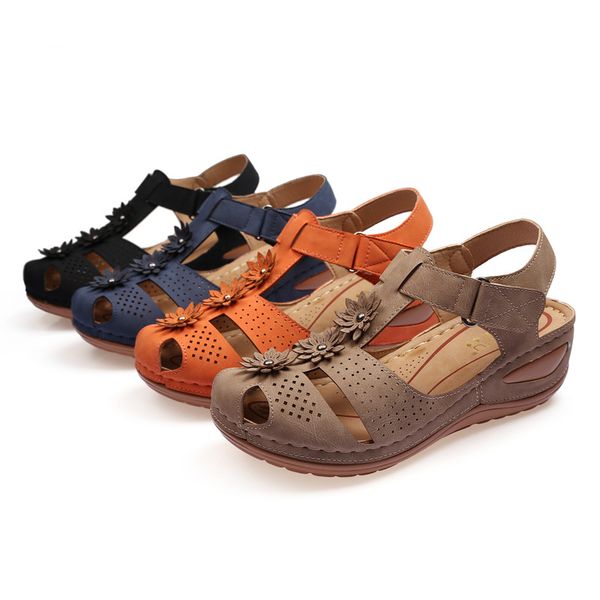 shoes female sandal sandals 2020 summer round toe anti-skid large size wedge med ladies fashion woman retro closed, Black
shoes female sandal sandals 2020 summer round toe anti-skid large size wedge med ladies fashion woman retro closed, Black