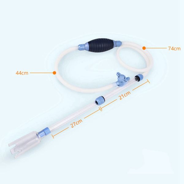 simple aquarium clean vacuum water change changer gravel silicone suction siphon fish tank vacuum siphon pump cleaner tool
simple aquarium clean vacuum water change changer gravel silicone suction siphon fish tank vacuum siphon pump cleaner tool