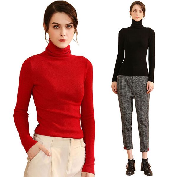 autumn winter thickened warm cashmere wool knitted sweaters pullovers plus size basic turtleneck sweater women solid new, White;black
autumn winter thickened warm cashmere wool knitted sweaters pullovers plus size basic turtleneck sweater women solid new, White;black